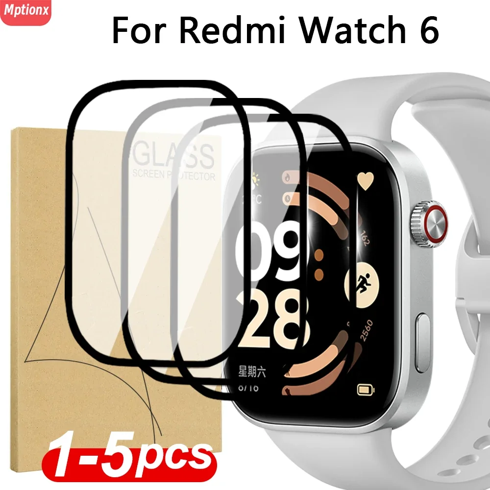 Hydrogel Screen Protector - ฟิล์มกันรอยหน้าจอสำหรับ Xiaomi Redmi Watch 6 แบบโค้ง