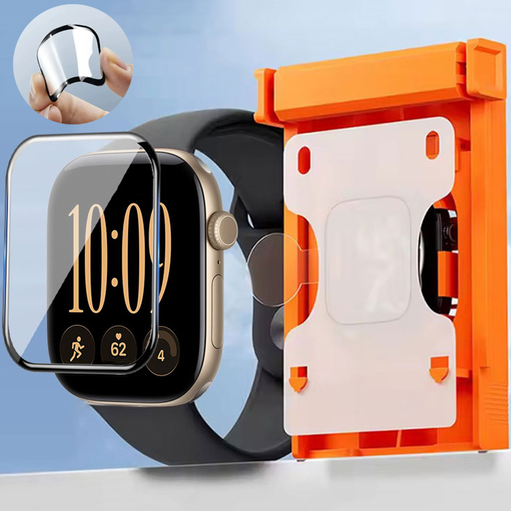 Hydrogel Screen Protector - ฟิล์มกันรอยหน้าจอสำหรับ Apple Watch Series 12 ขนาด