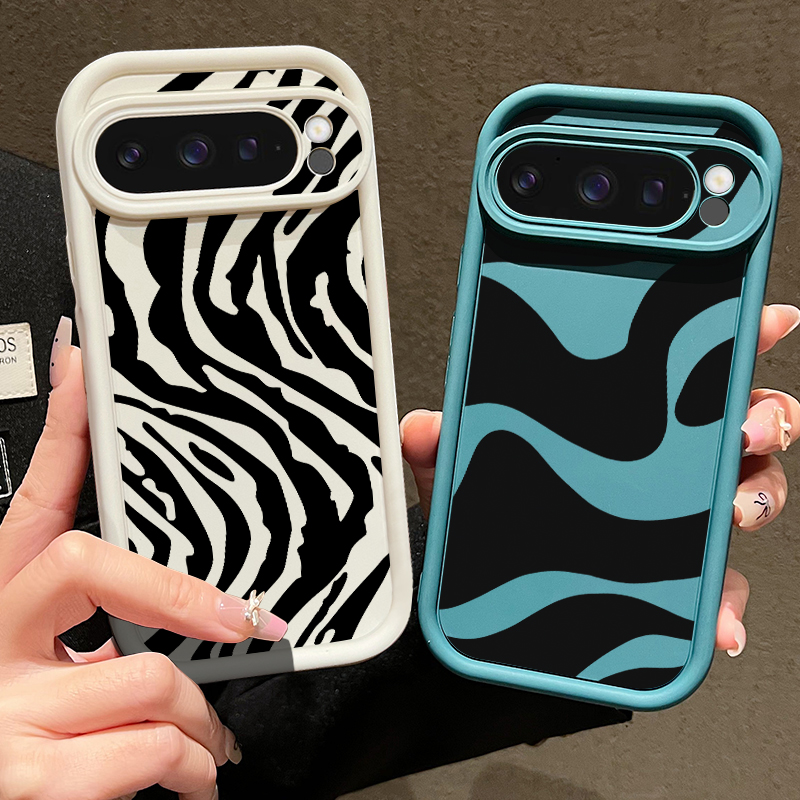 เคสโทรศัพท์ TPU ลายทางม้าลาย ส - Google Pixel 8A บทวิจารณ์และราคา