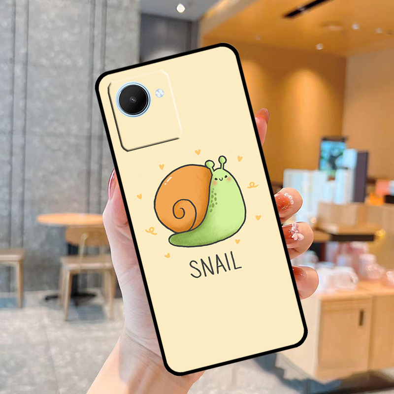 เคสลายการ์ตูนสัตว์หอยทาก สำหรั - Realme C67 บทวิจารณ์และราคา