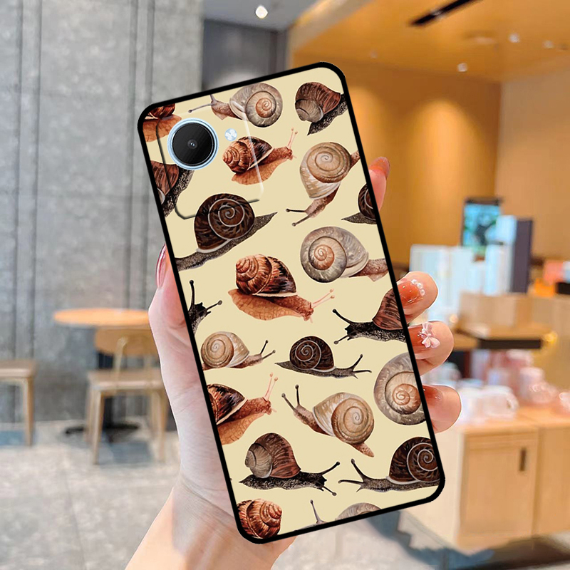 เคสลายการ์ตูนสัตว์หอยทาก สำหรั - Realme C67 บทวิจารณ์และราคา