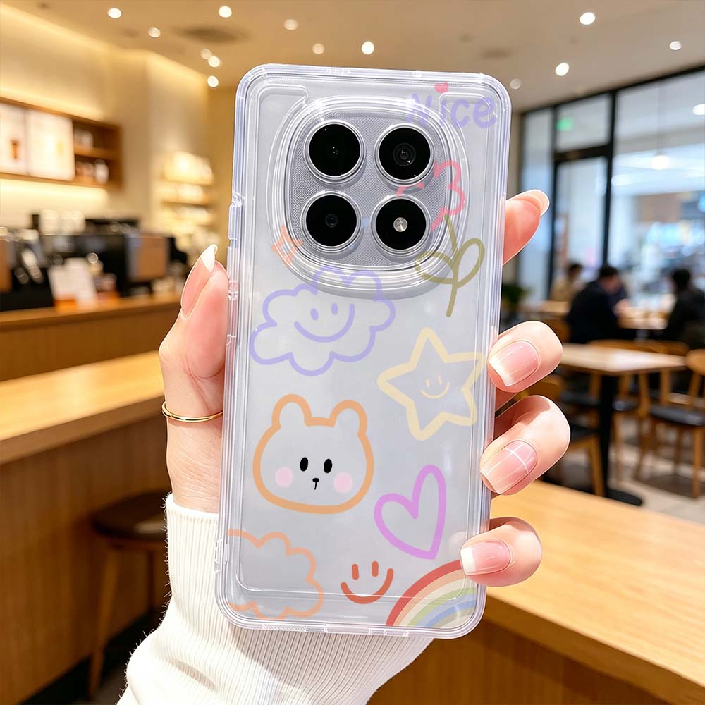 เคสโทรศัพท์ Art Cloud Smile สำ - Xiaomi Poco X6 บทวิจารณ์และราคา