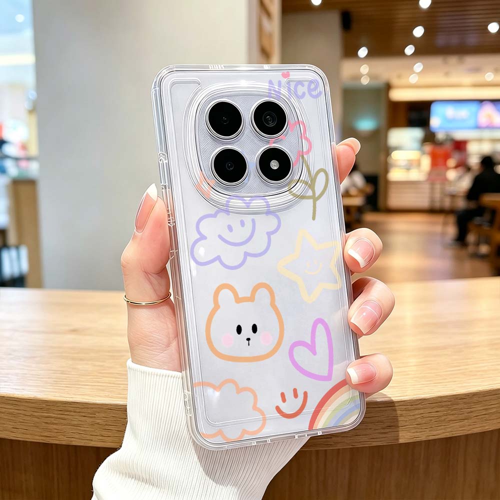 เคสโทรศัพท์ Art Cloud Smile สำ - Xiaomi Poco X6 บทวิจารณ์และราคา