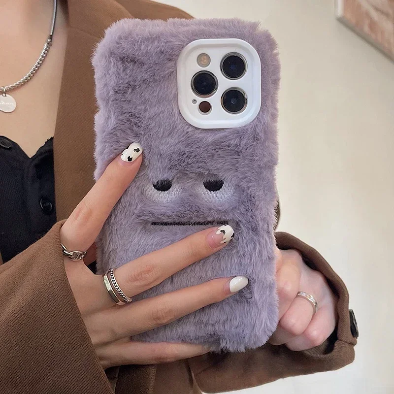 เคสโทรศัพท์ขนนุ่มฟู ลายมอนสเตอ - Apple Iphone 15 Pro Max บทวิจารณ์และราคา