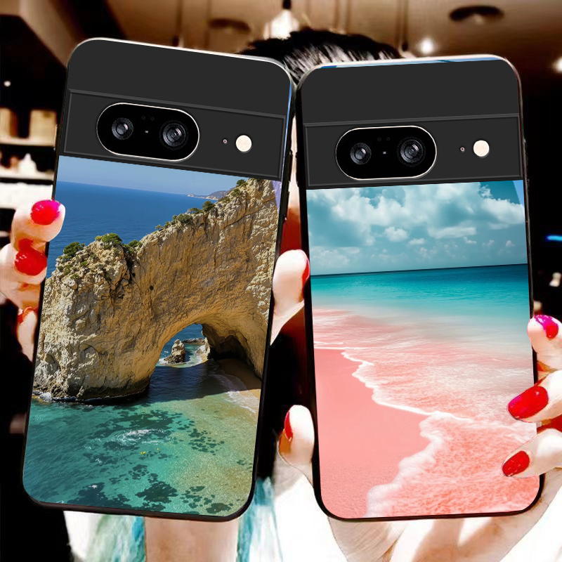 ทิวทัศน์พระอาทิตย์ตกชายฝั่งสำห - Google Pixel 8A บทวิจารณ์และราคา