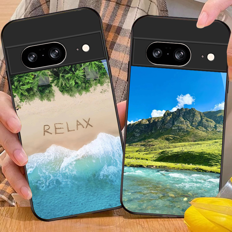 ทิวทัศน์พระอาทิตย์ตกชายฝั่งสำห - Google Pixel 8A บทวิจารณ์และราคา