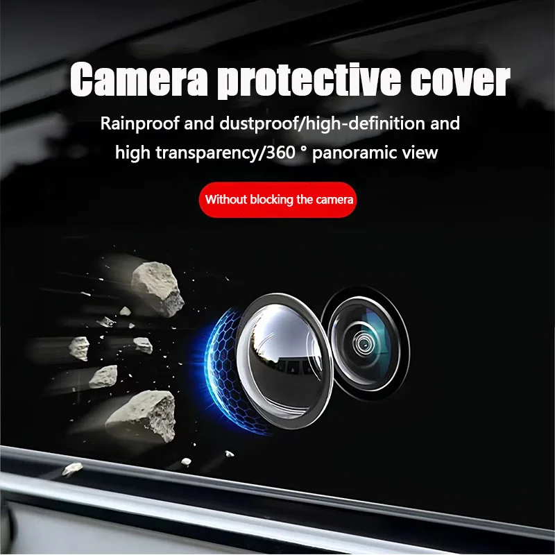 1 ชุด ที่บังฝนและแผ่นป้องกันเล - Camera Lens Protector บทวิจารณ์และราคา