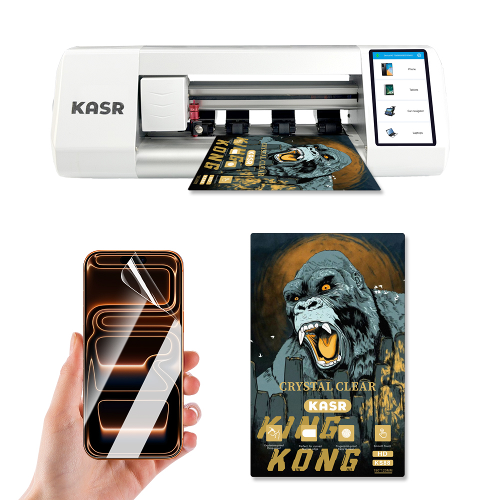 เครื่องตัดฟิล์มกันรอยไฮโดรเจลข - Hydrogel Screen Protector บทวิจารณ์และราคา