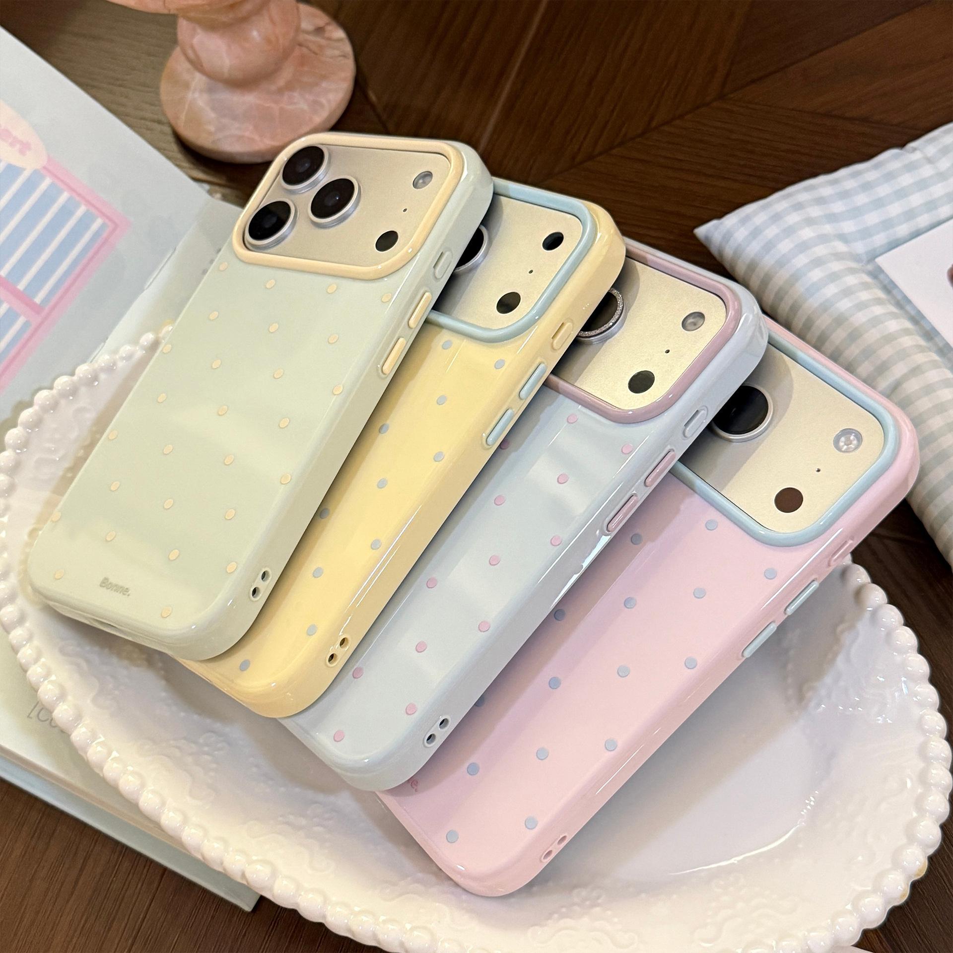 เคสโทรศัพท์ TPU นุ่มลายจุดสีลู - Apple Iphone 15 Pro Max บทวิจารณ์และราคา